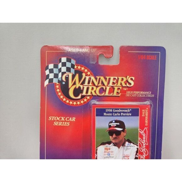 Vintage Nascar Winners Circle Dale Earnhardt 1998 Stock Car 1/64 Scale Diecast - Picture 2 of 11